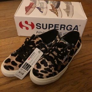 Superga Leopard Velvet Sneaker “ 2750 FanVelvetW”